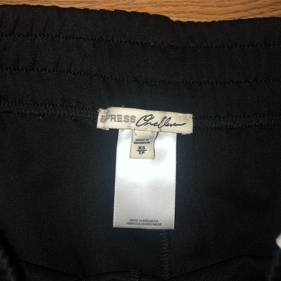 Express rainbow strip snap track pants. Size XS. - Picture 4 of 4